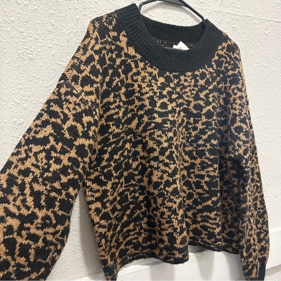 Jessica Simpson Portia Sweater in Honey Gold Combo Large - Picture 5 of 8